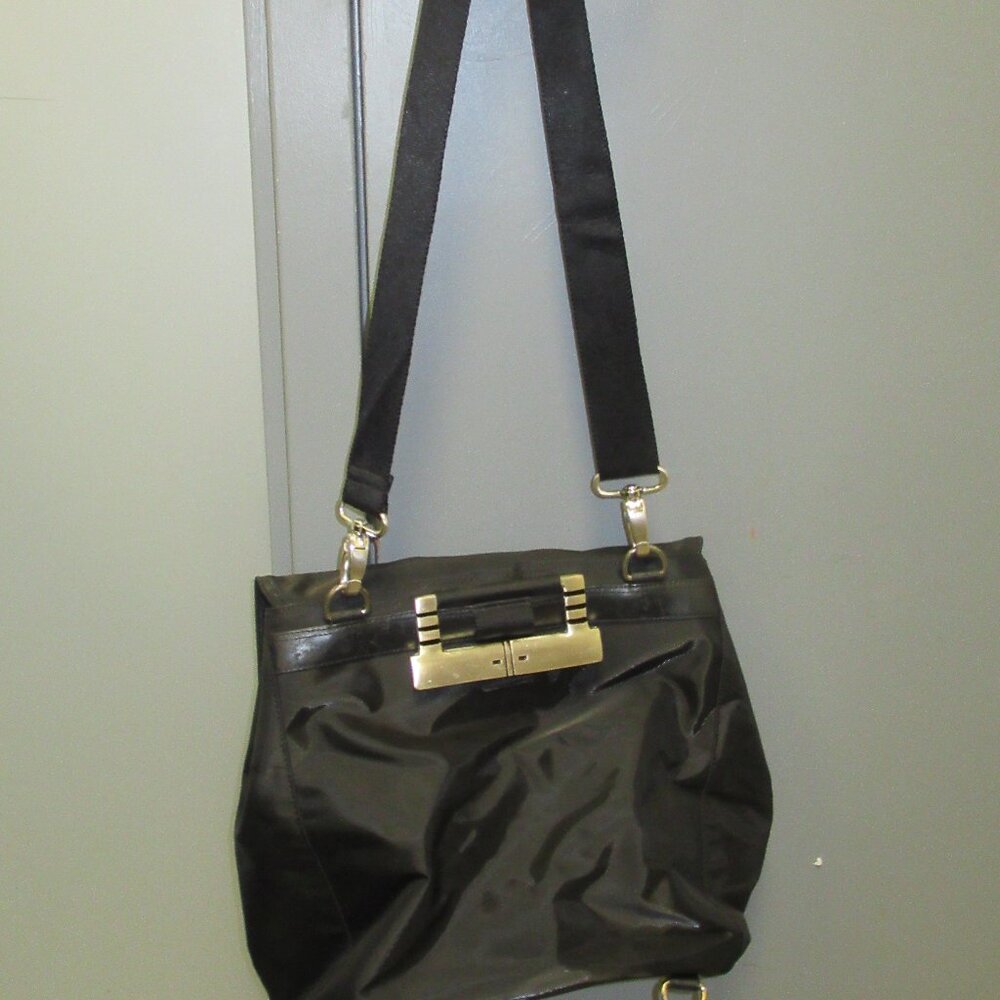 Lisa Jenks Black women's hand handbags shoulder bag